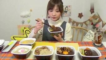 外国人吃中日韩美食视频